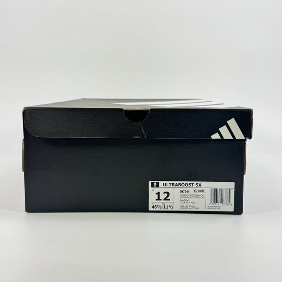Adidas Ultraboost 5X \'Core Black\' JH7244 Running size 12